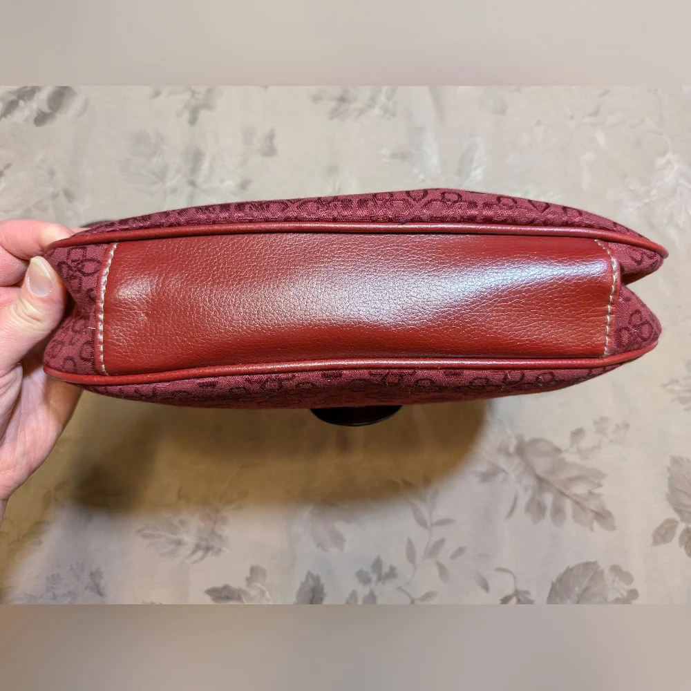 Croft And Barrow Red Shoulder Bag, EUC! - Picture 4 of 12